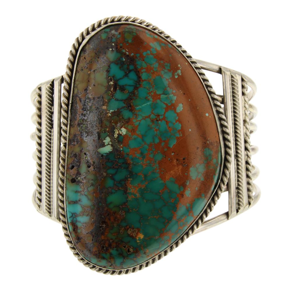 Joe Tso Pilot Mountain Turquoise Large Freeform (1 of 3)