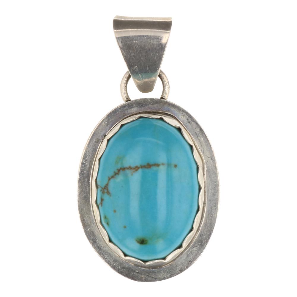 Vintage Turquoise Pendant (1 of 2)
