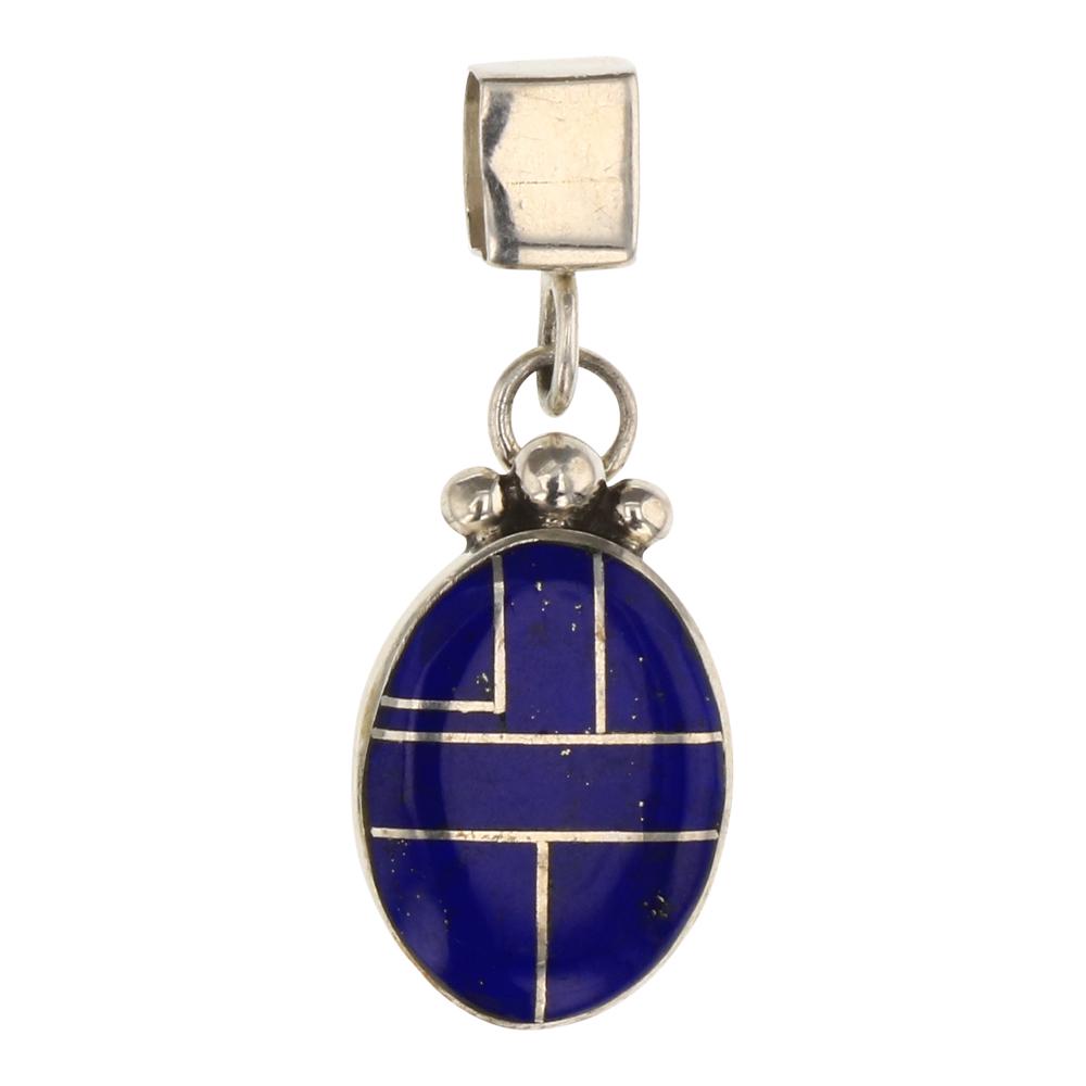 BT  Lapis Inlay Pendant (1 of 2)