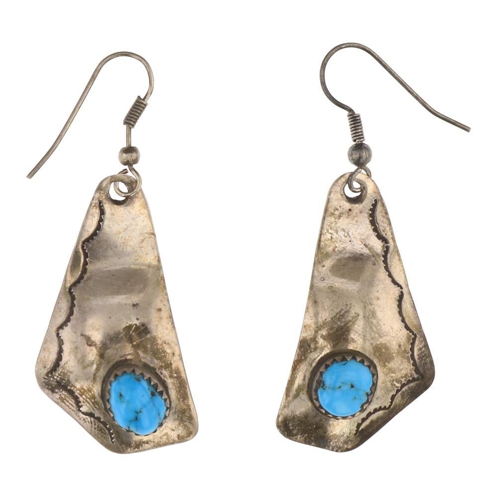 Vintage Turquoise Navajo Earrings (1 of 2)