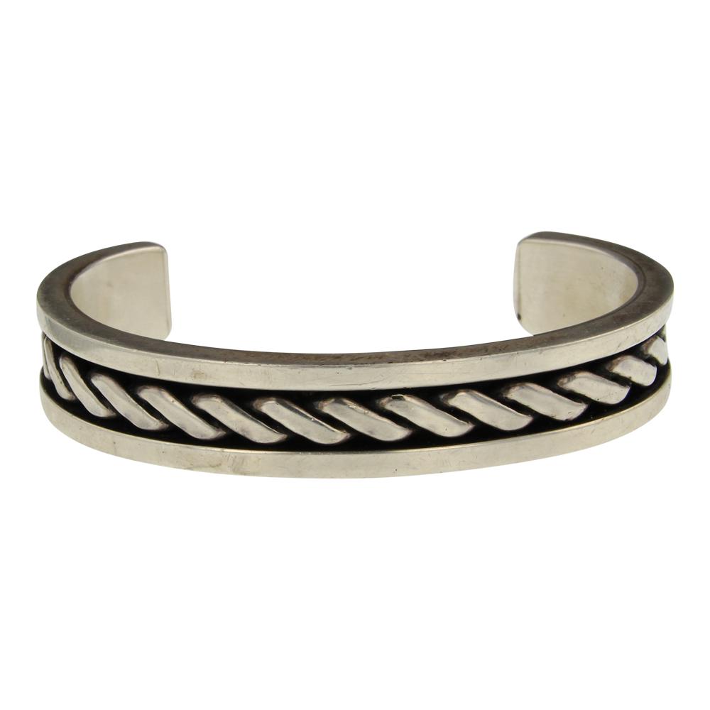 Tom Hawk Square Wire Cuff Bracelet (1 of 4)