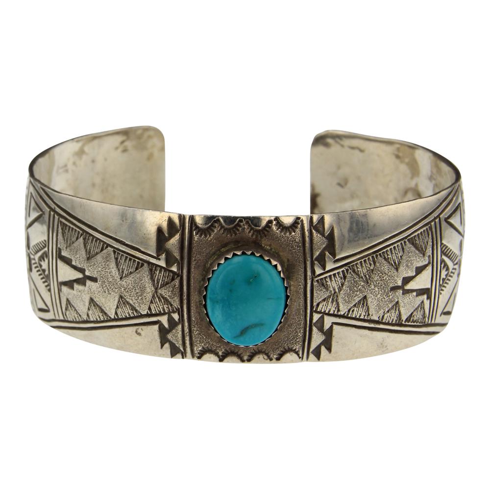 Elgin Hoskey Turquoise Cuff Bracelet (1 of 5)