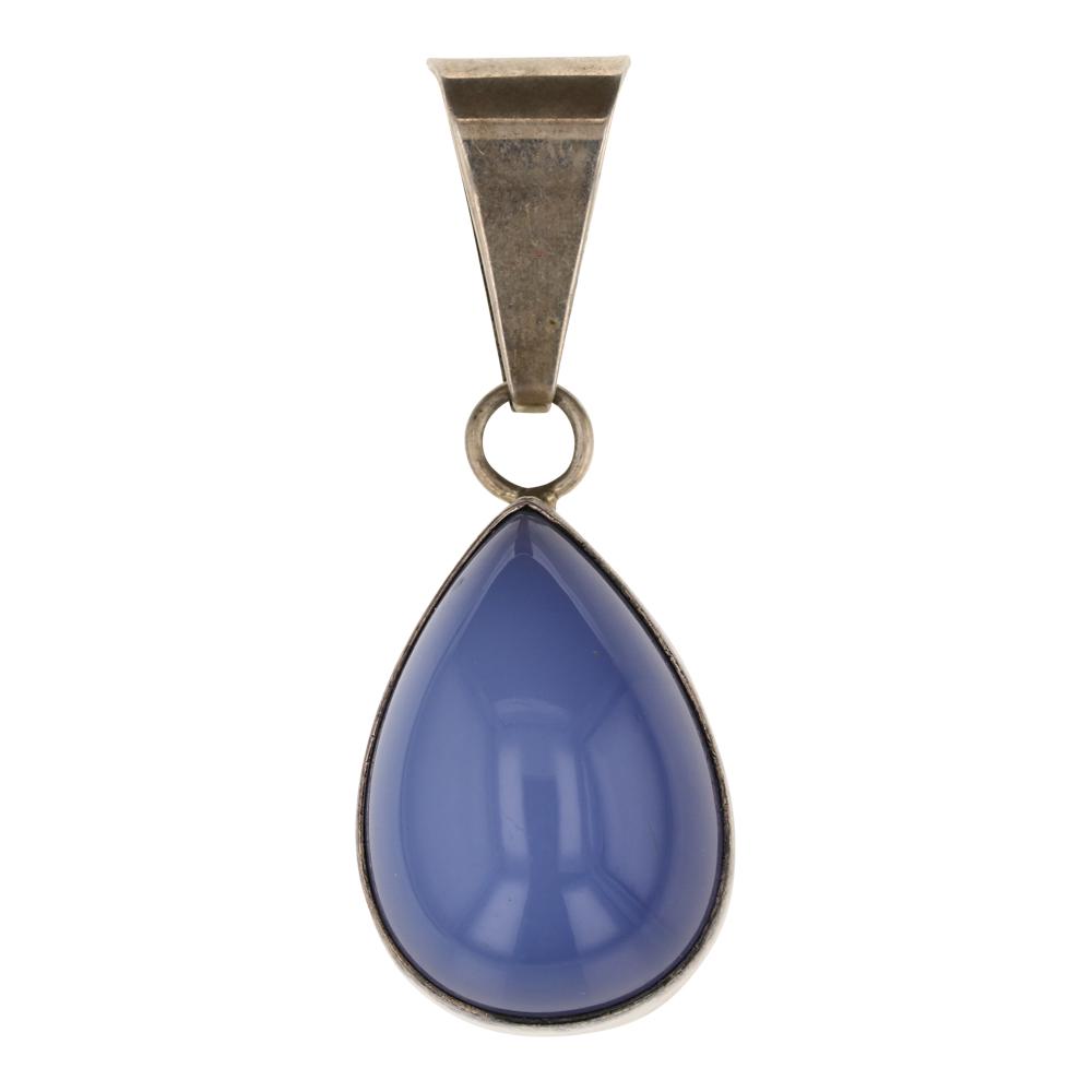 Paul Livingston Chalcedony Pendant (1 of 3)