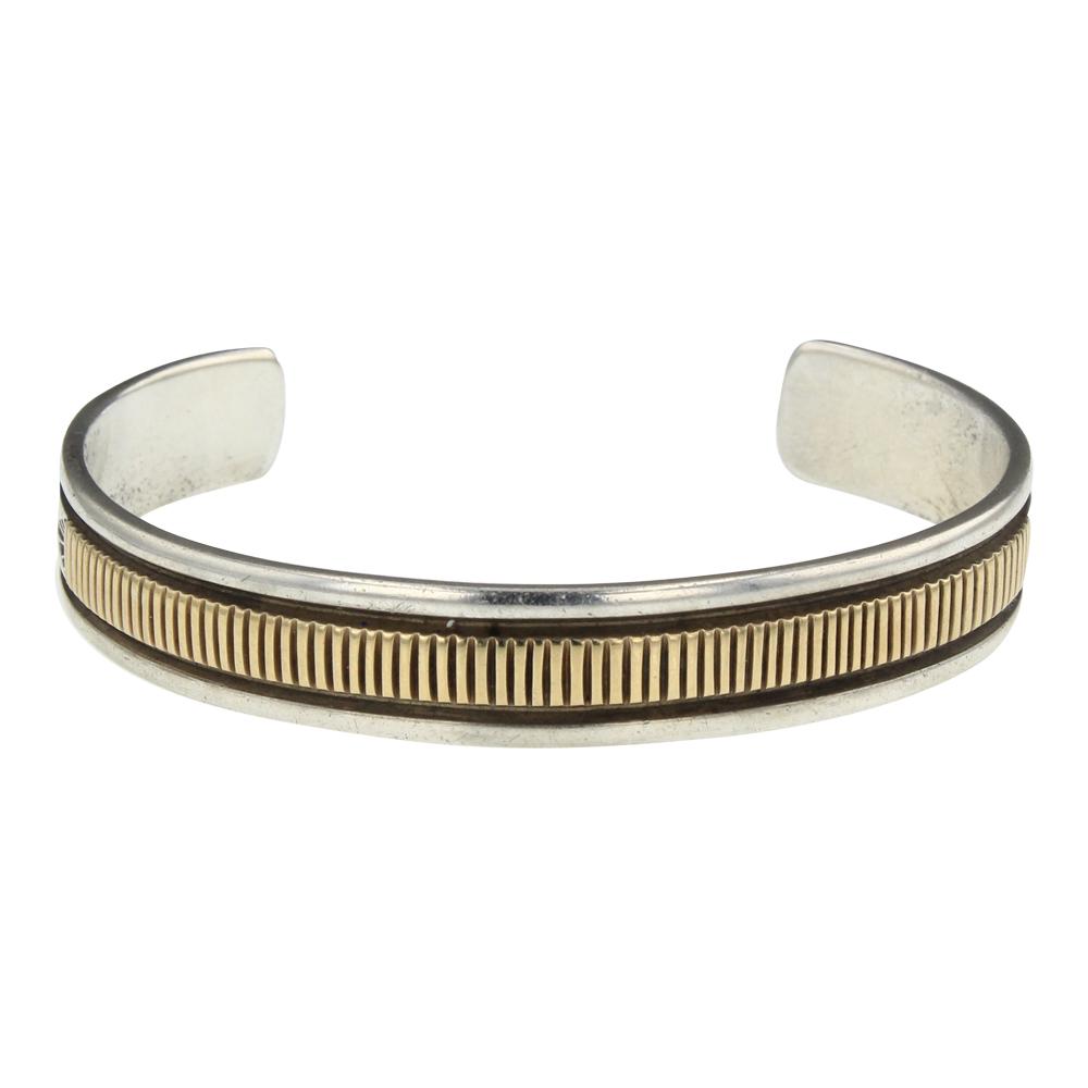 Bruce Morgan 14K Gold Over Sterling Silver Cuff (1 of 4)