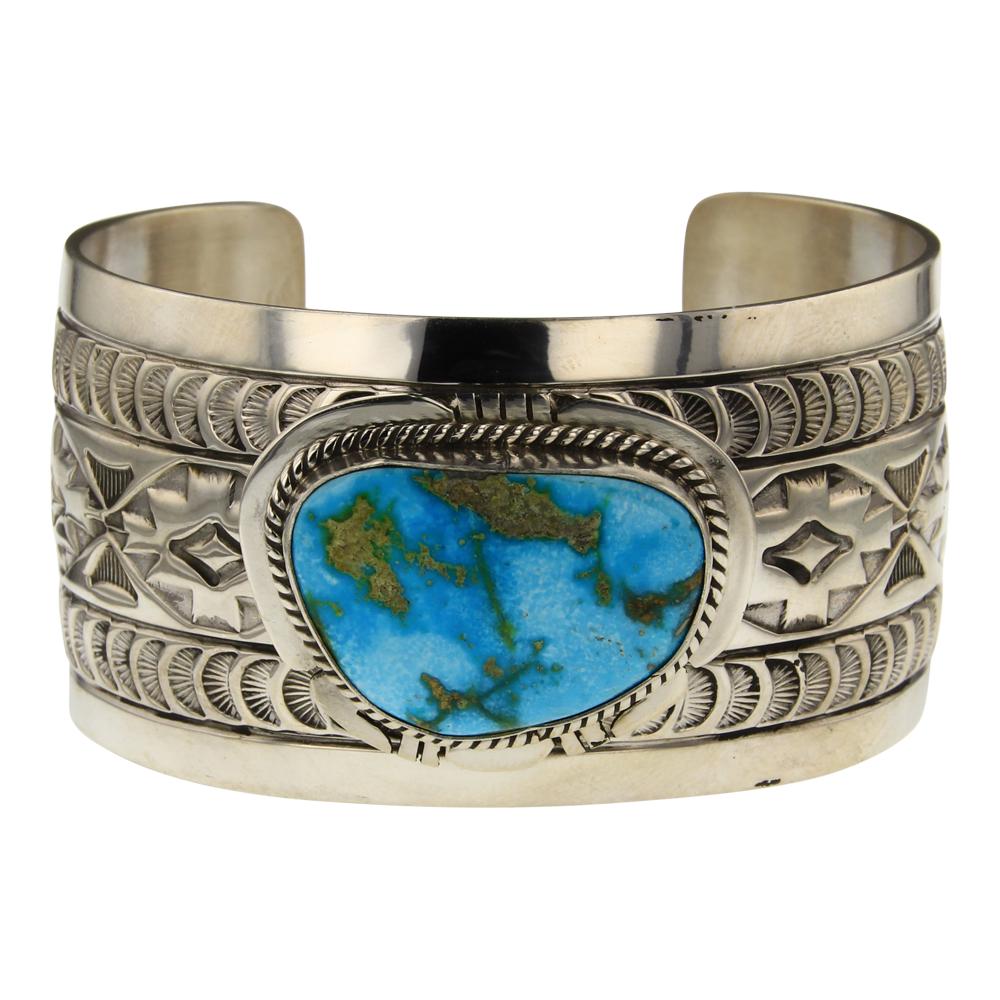 John Nelson Nevada Turquoise Cuff Bracelet (1 of 4)