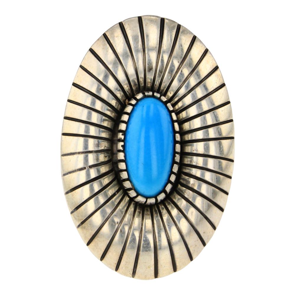 Marita Benally Sleeping Beauty Turquoise Ring (1 of 3)