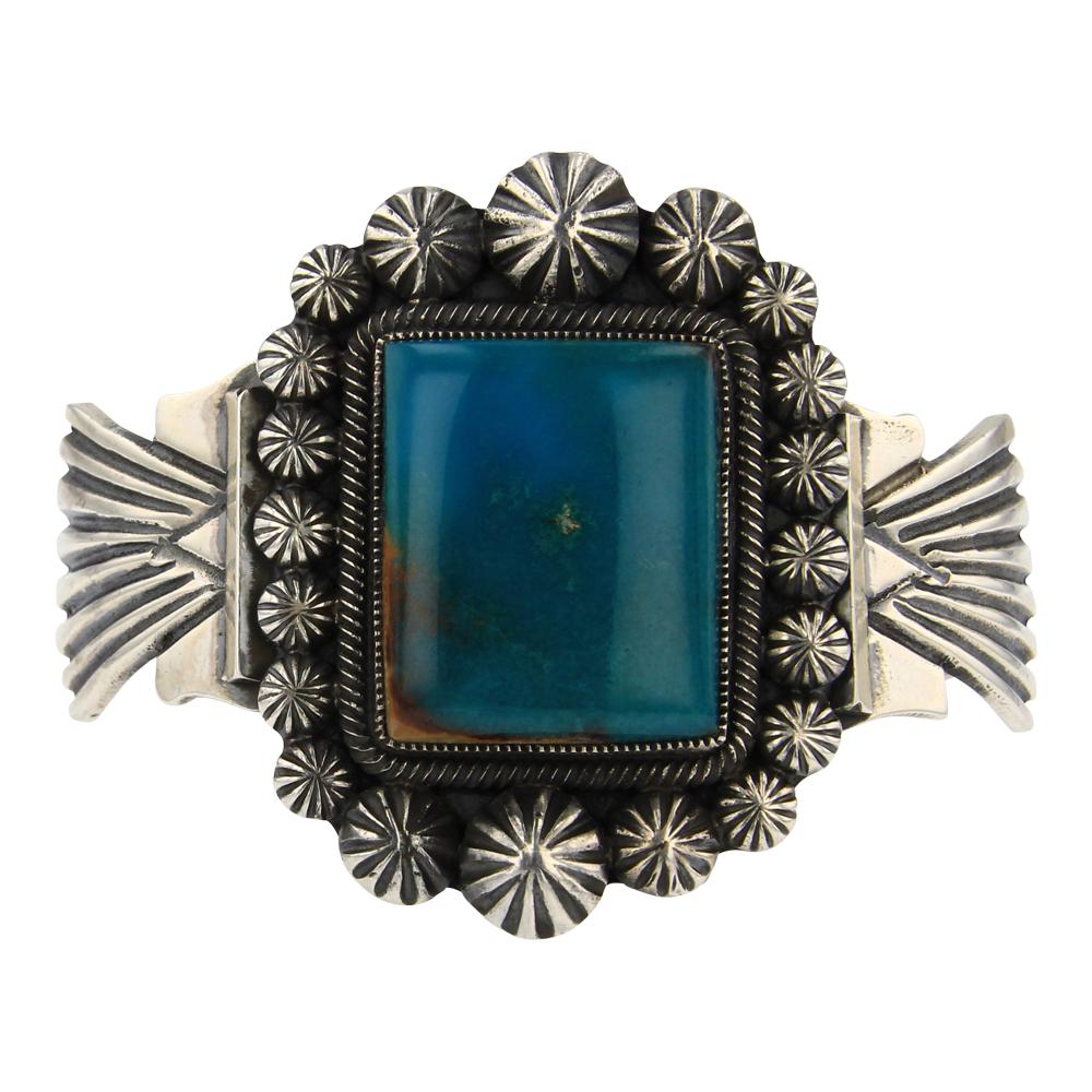 Leon Martinez Royston Turquoise Bracelet (1 of 3)