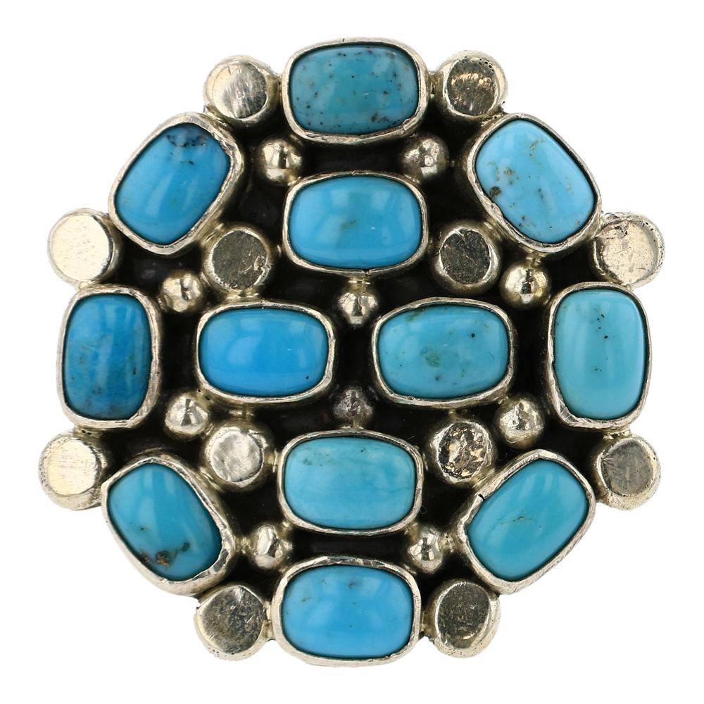 Paul Livingston Kingman Turquoise Ring (1 of 4)
