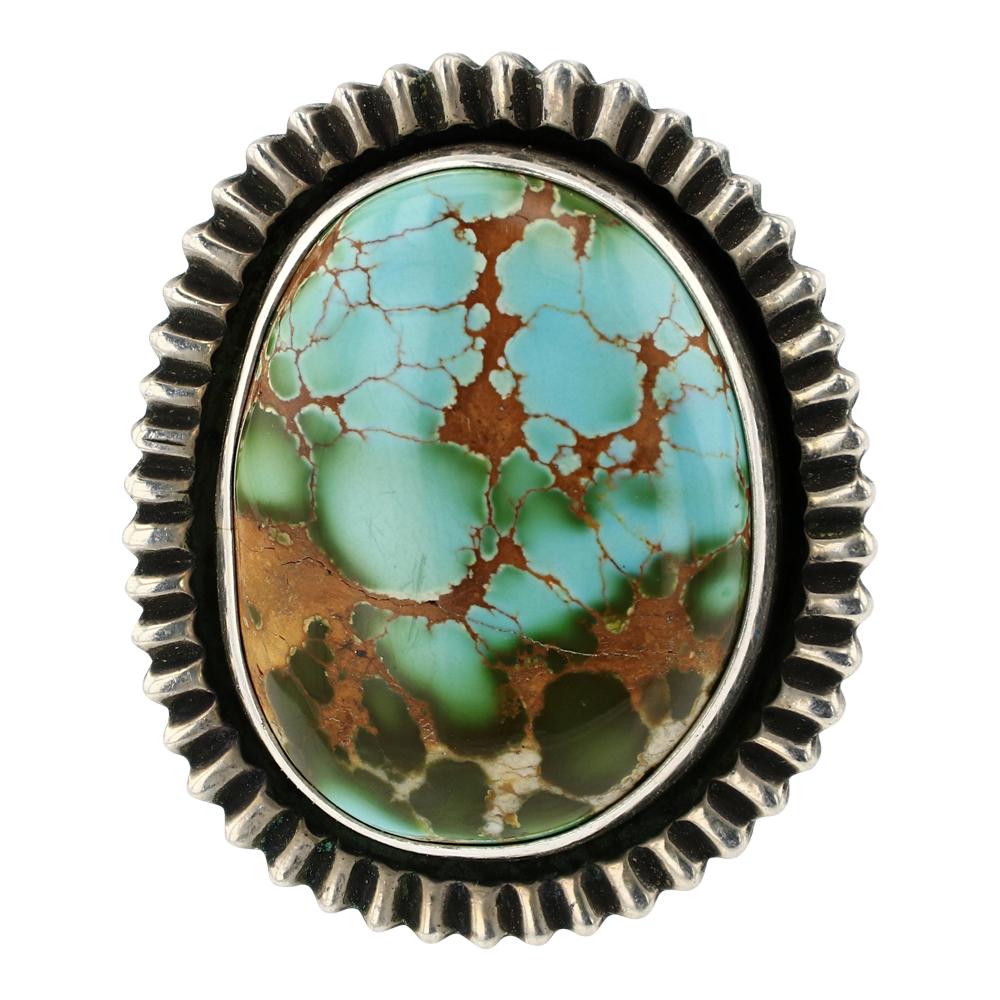 Gem Grade Royston Turquoise Ring (1 of 3)