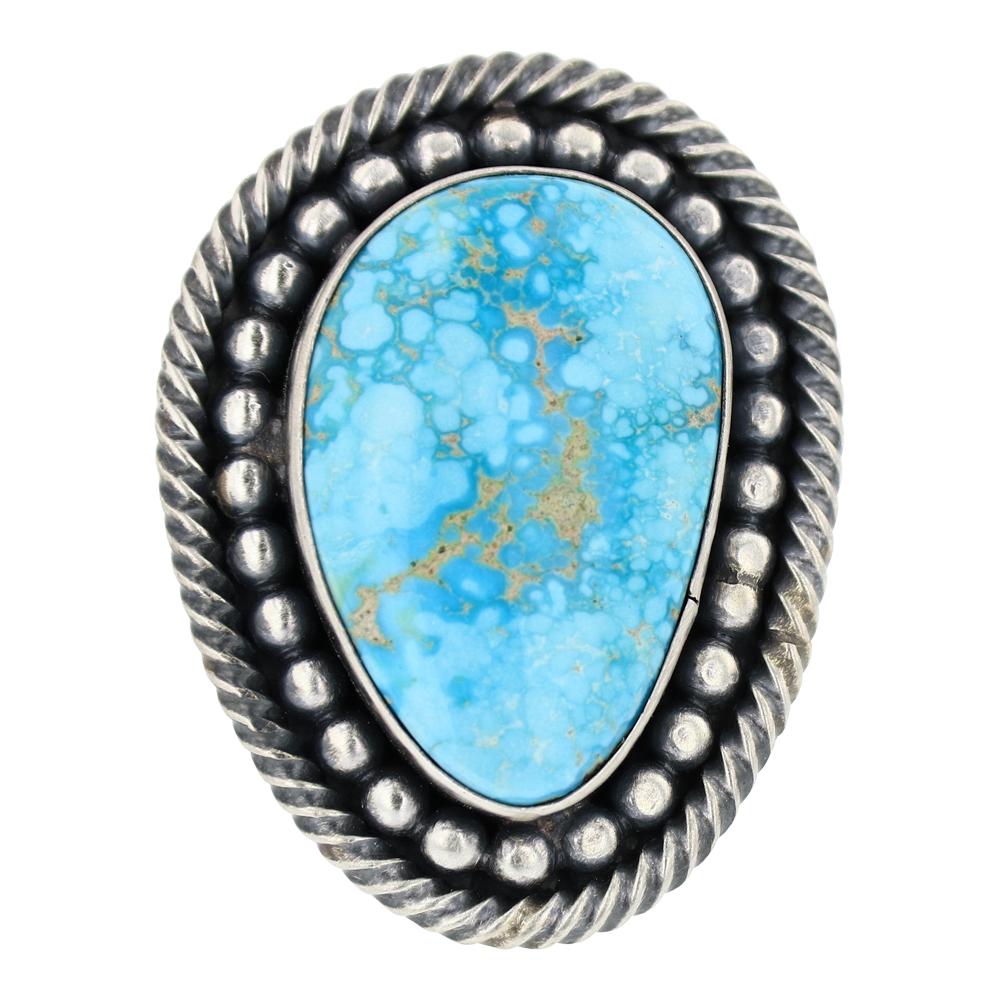 Paul Livingston White Water Turquoise Ring (1 of 3)