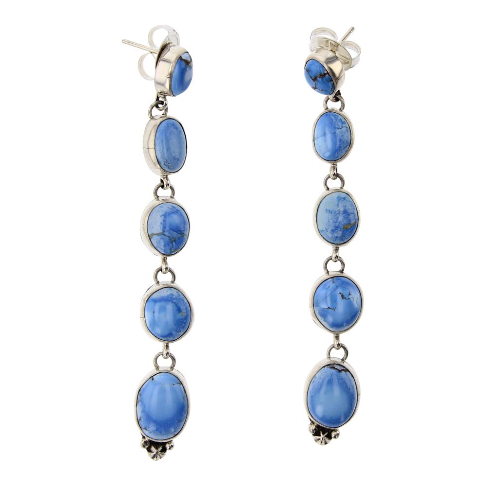 Renell Perry Golden Hill Turquoise Earrings (1 of 2)