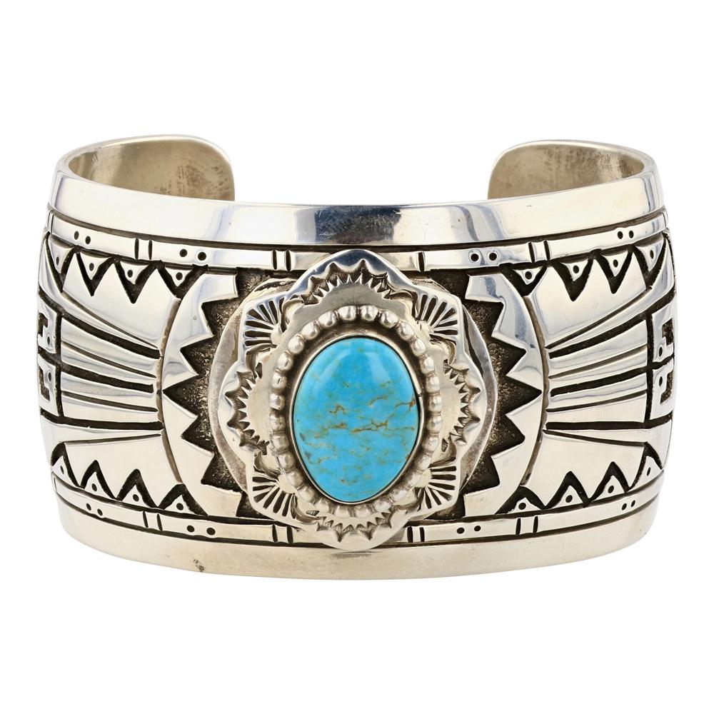 Eula Wylie Nevada Turquoise Cuff Bracelet (1 of 3)