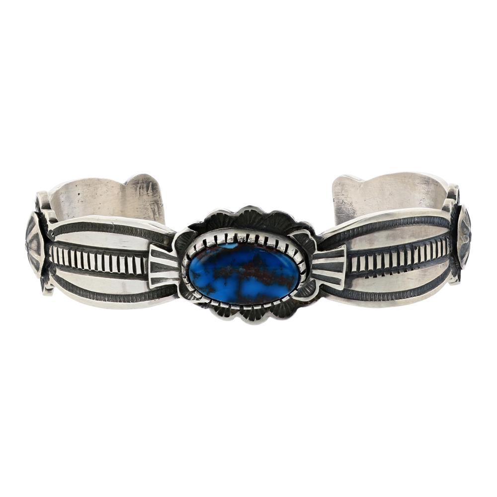 Danny Clark Bisbee Turquoise Cuff Bracelet (1 of 4)