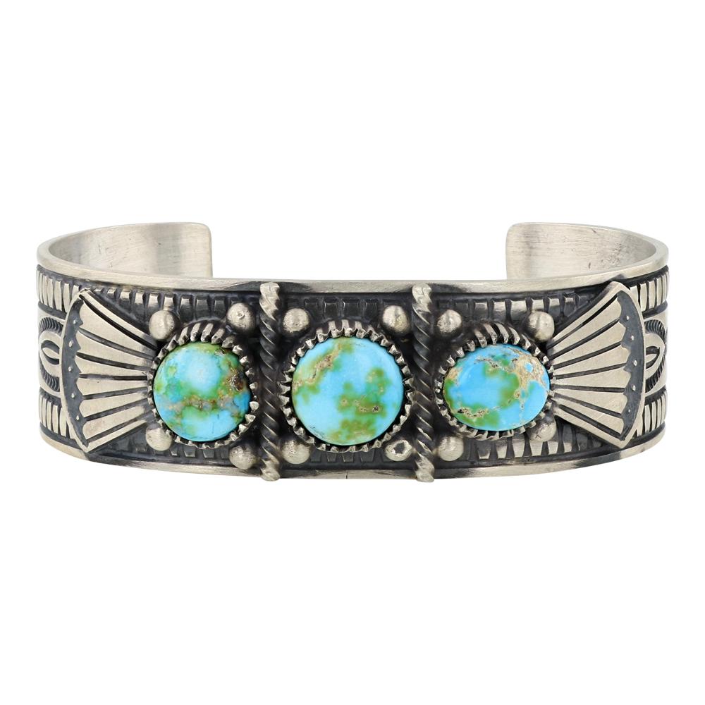 Charles Johnson Sonoran Mountain Turquoise Cuff Bracelet (1 of 3)