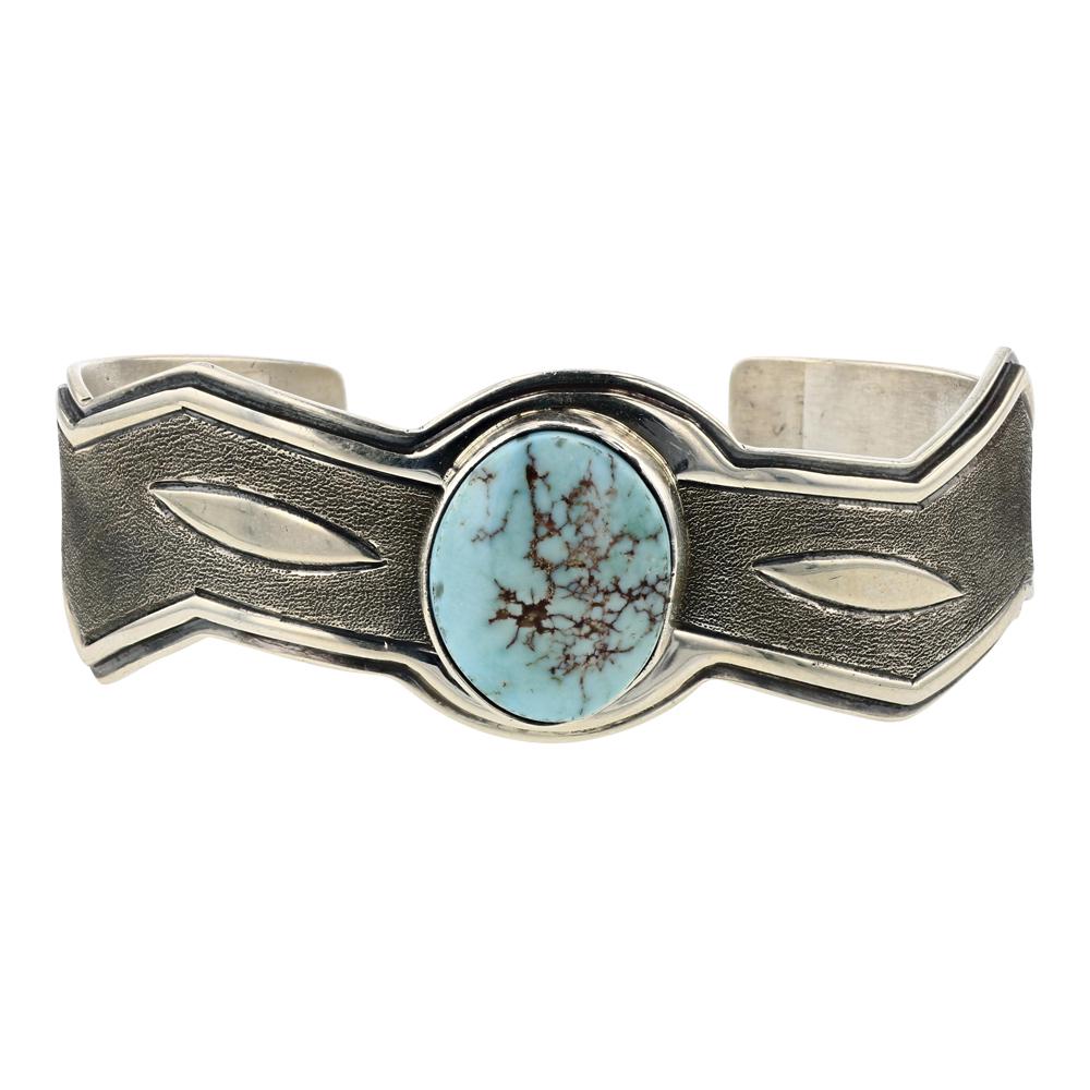 Danny Clark Dry Creek Turquoise Contemporary Design Cuff Bracelet (1 of 4)