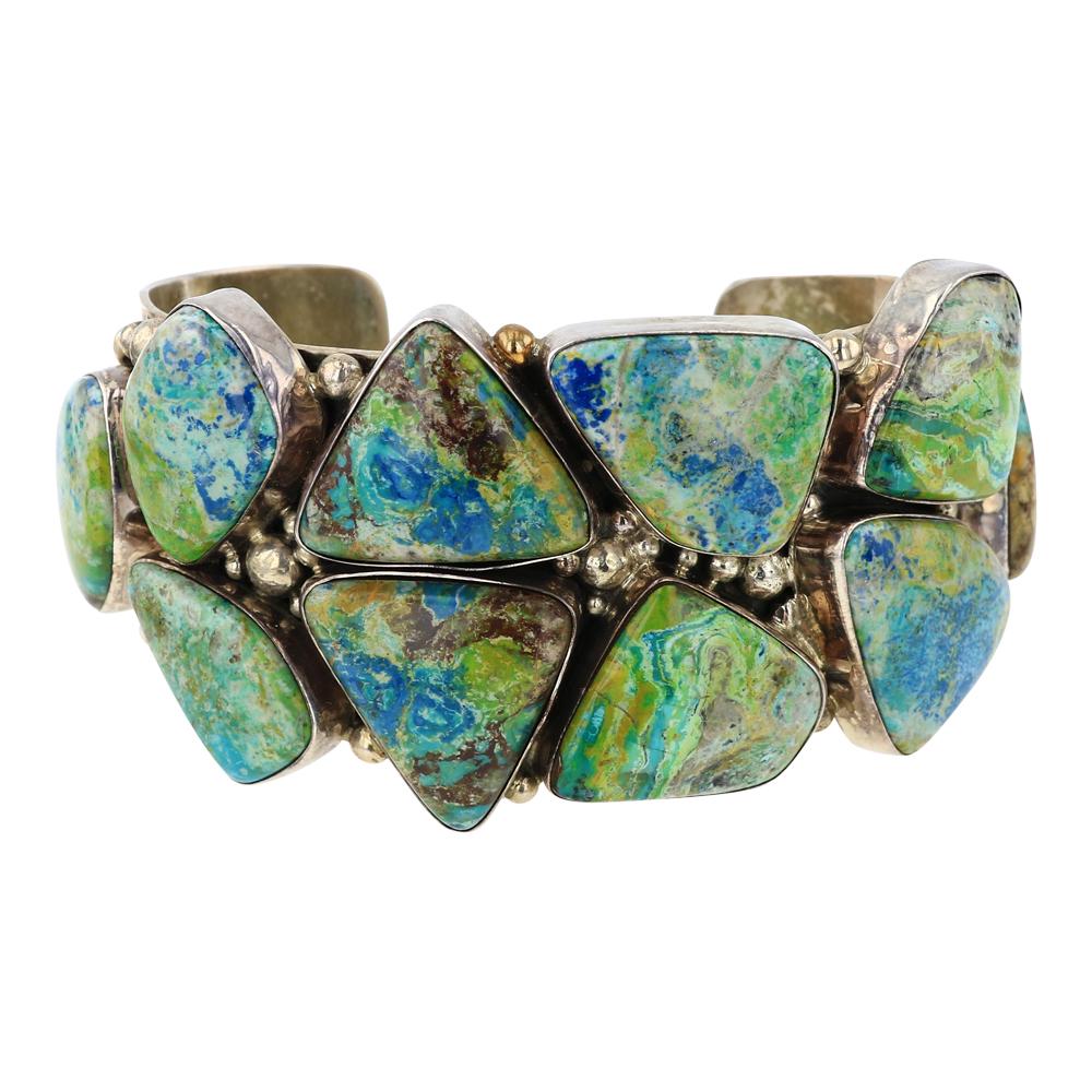 Gilbert Secatero Nakai Shop Primavera Bubble Cuff Bracelet (1 of 4)