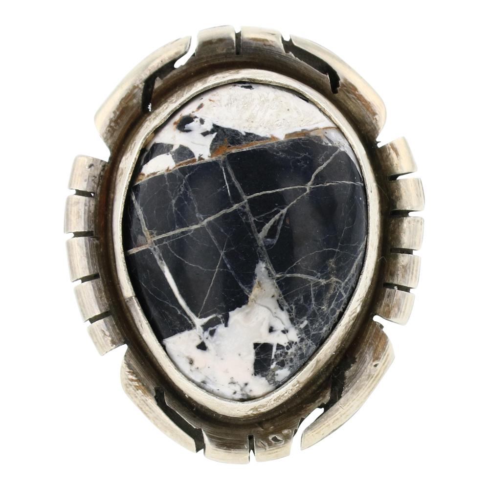 Scott Skeets White Buffalo Ring (1 of 3)