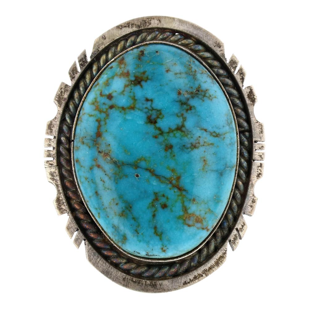 Turquoise Mountain Turquoise Ring (1 of 2)