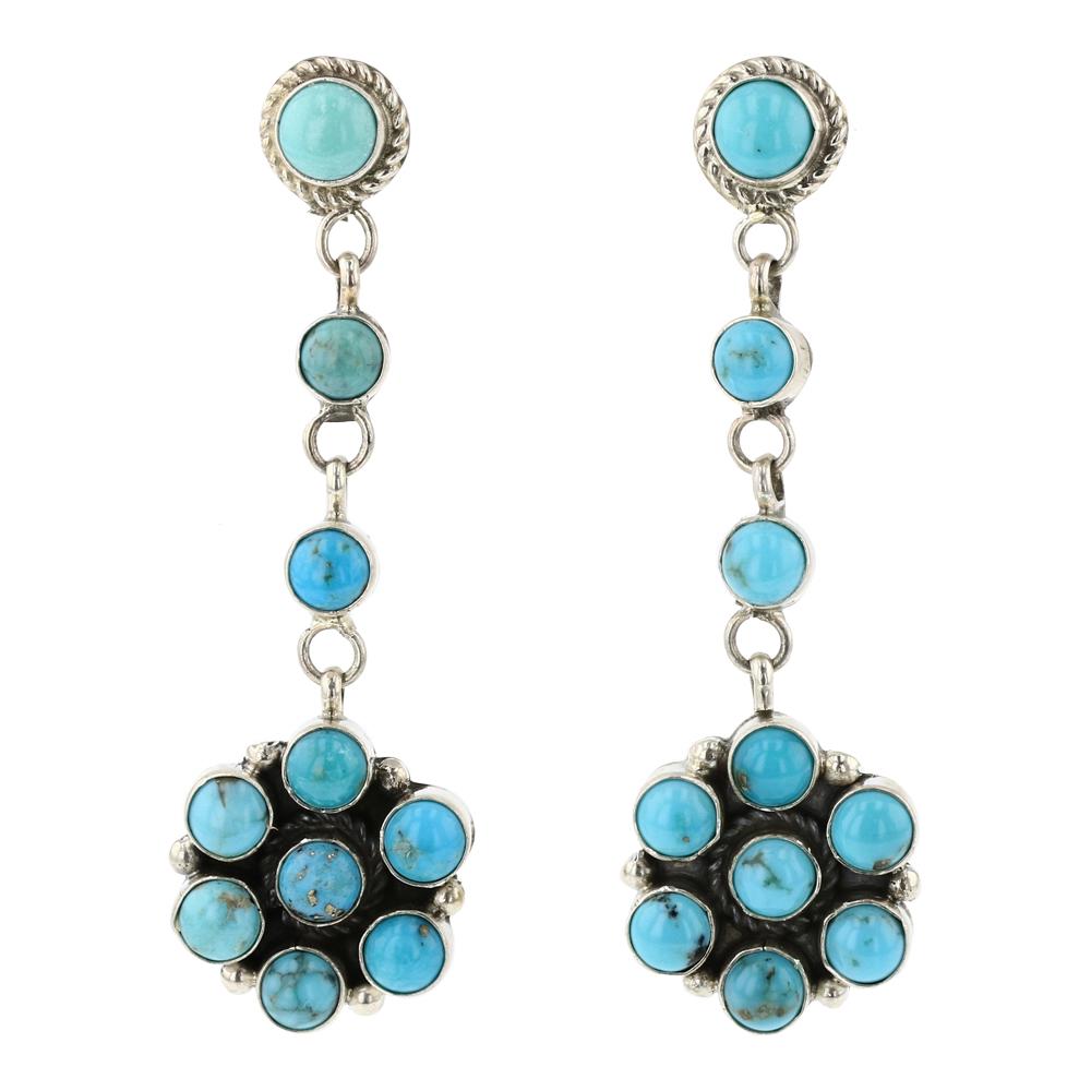 Dela Wylie Compitos Turquoise Chandelier Earrings (1 of 2)