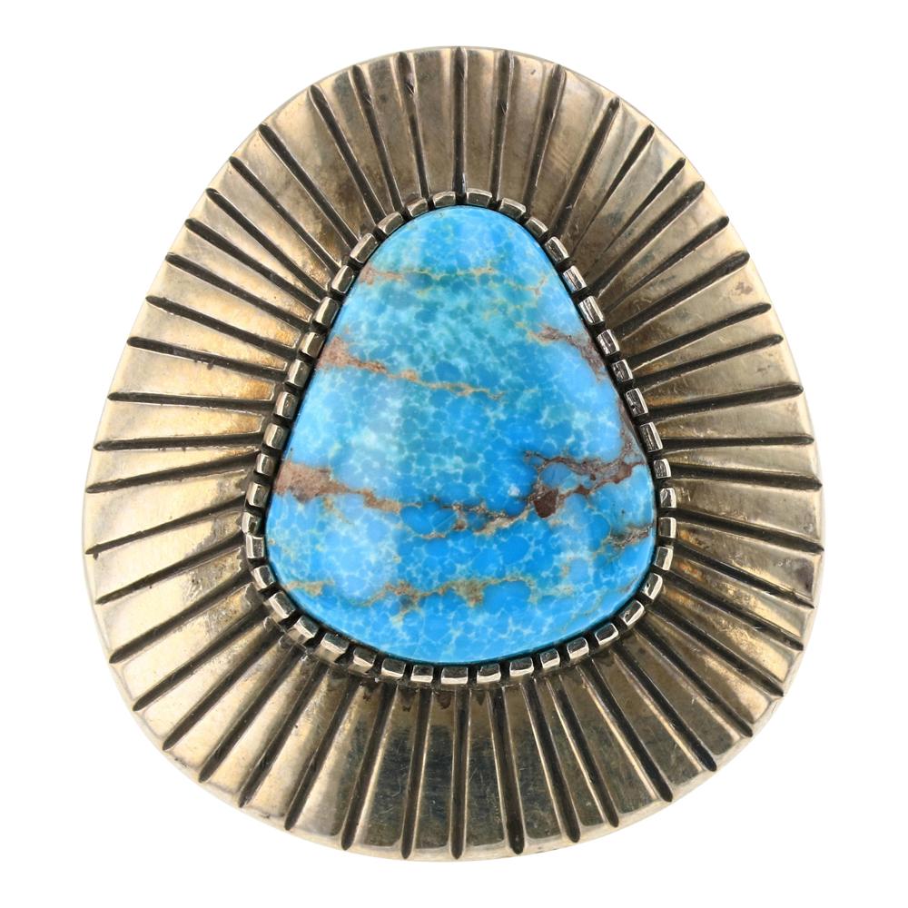 Paul Livingston Blue Ridge Turquoise Contemporary Ring (1 of 3)