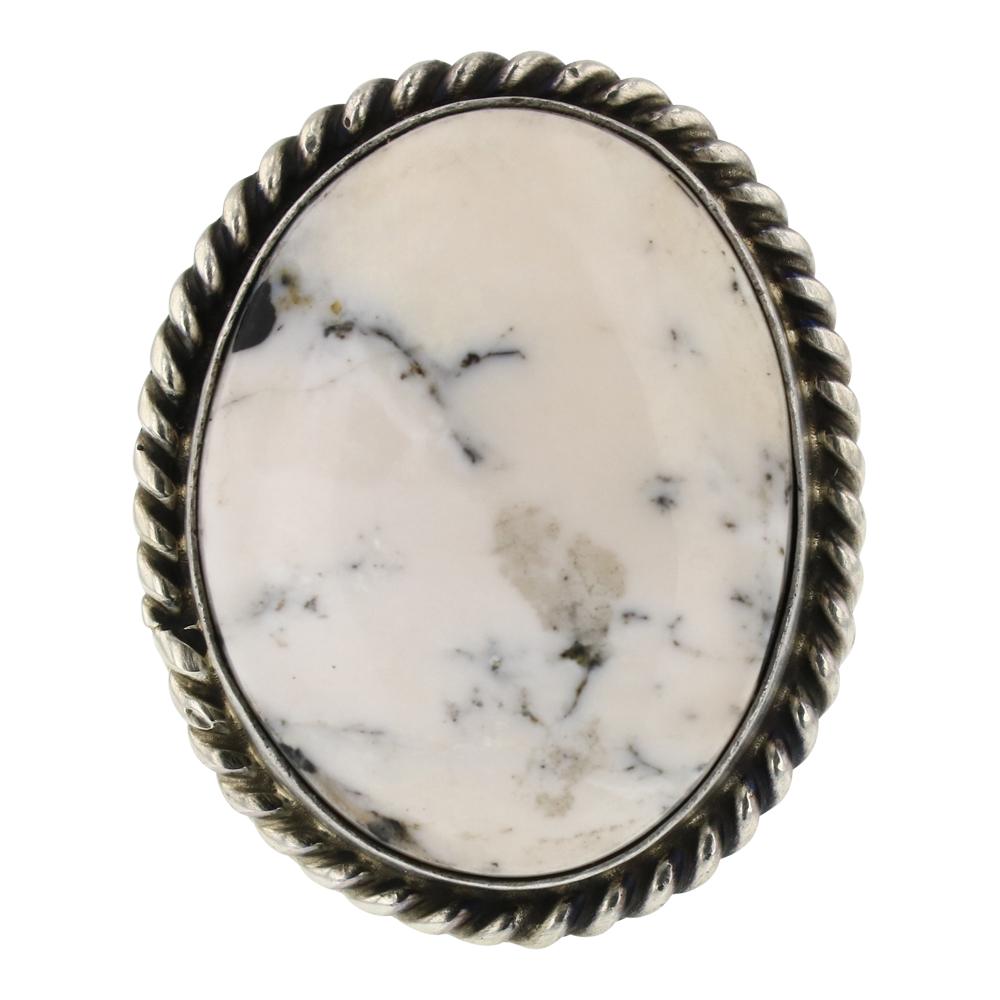 Augustine Largo White Buffalo Ring (1 of 3)