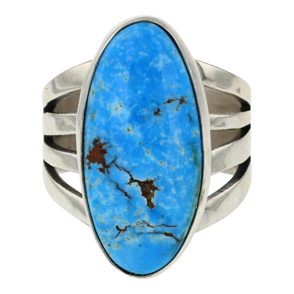Darrin Livingston Kingman Turquoise Ring (1 of 4)