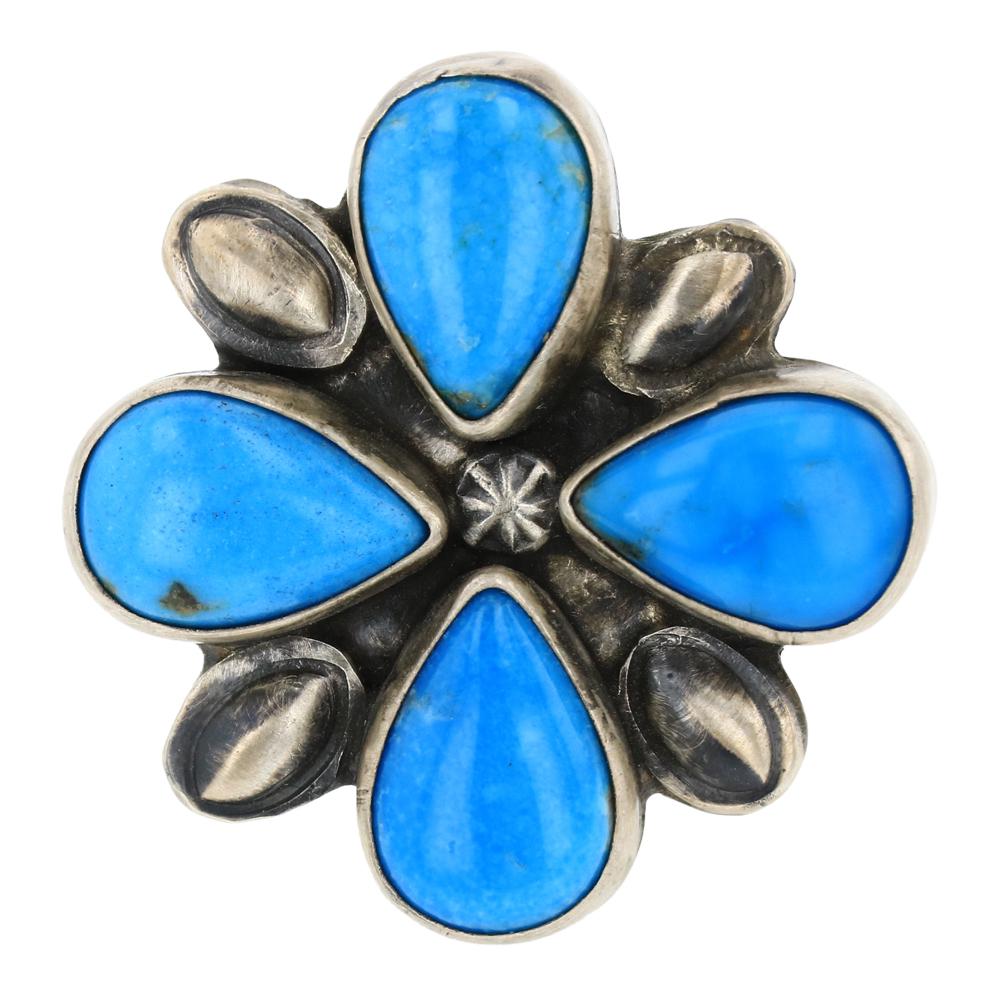 Lorenzo Juan Blue Bird Turquoise Ring (1 of 3)