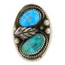 Old Pawn Nevada Turquoise Men's Ring