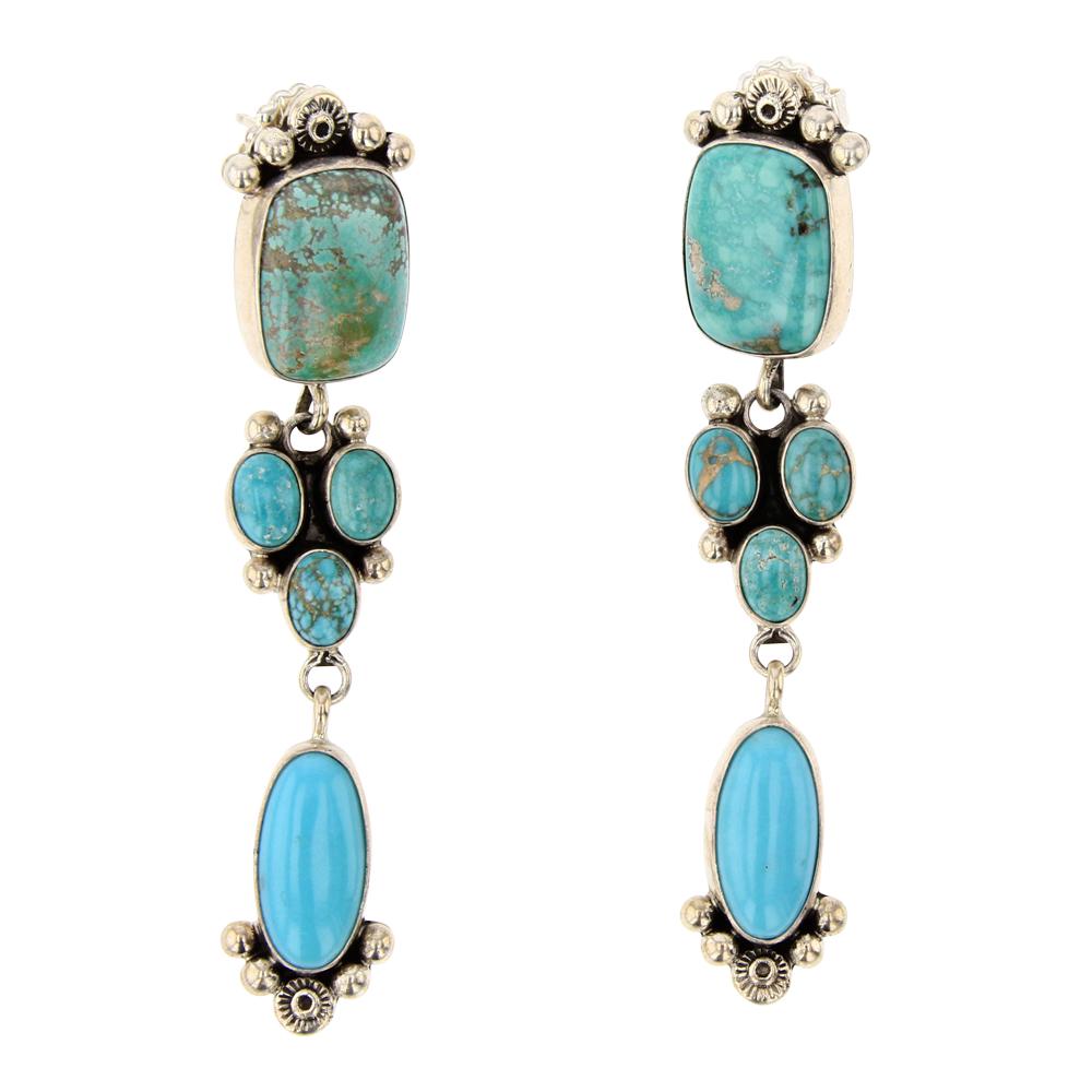 Ella Linkin Nevada Turquoise Earrings (1 of 2)