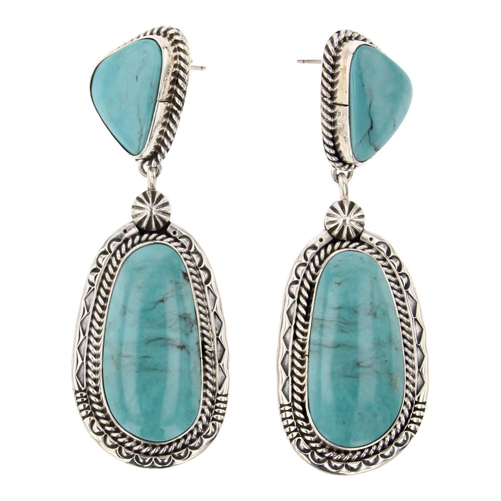 Michael Calladito Sonoran Turquoise Earrings (1 of 2)
