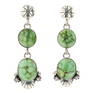 Albert Ferragamo Navajo Emerald Valley Turquoise Earrings