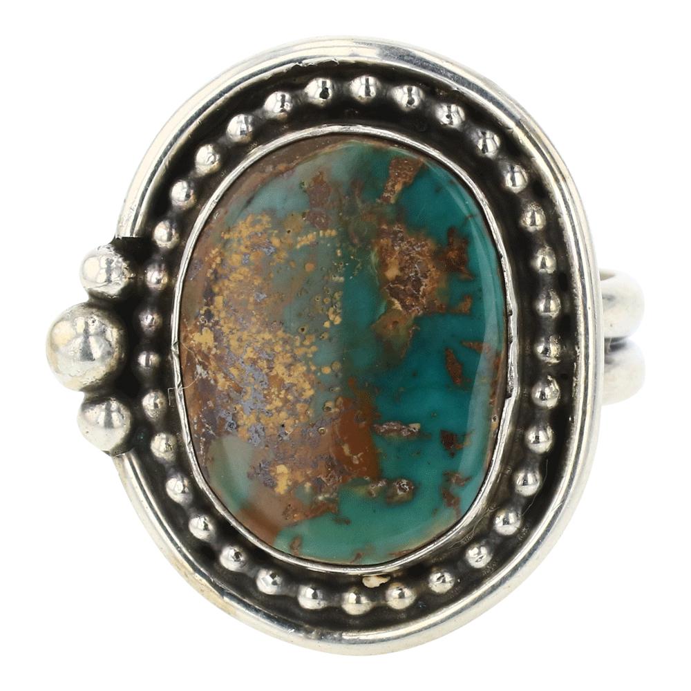 Readda Begay Royston Turquoise Ring (1 of 3)