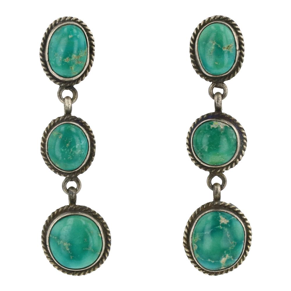 Carol Wyllie Fox Turquoise Earrings (1 of 3)