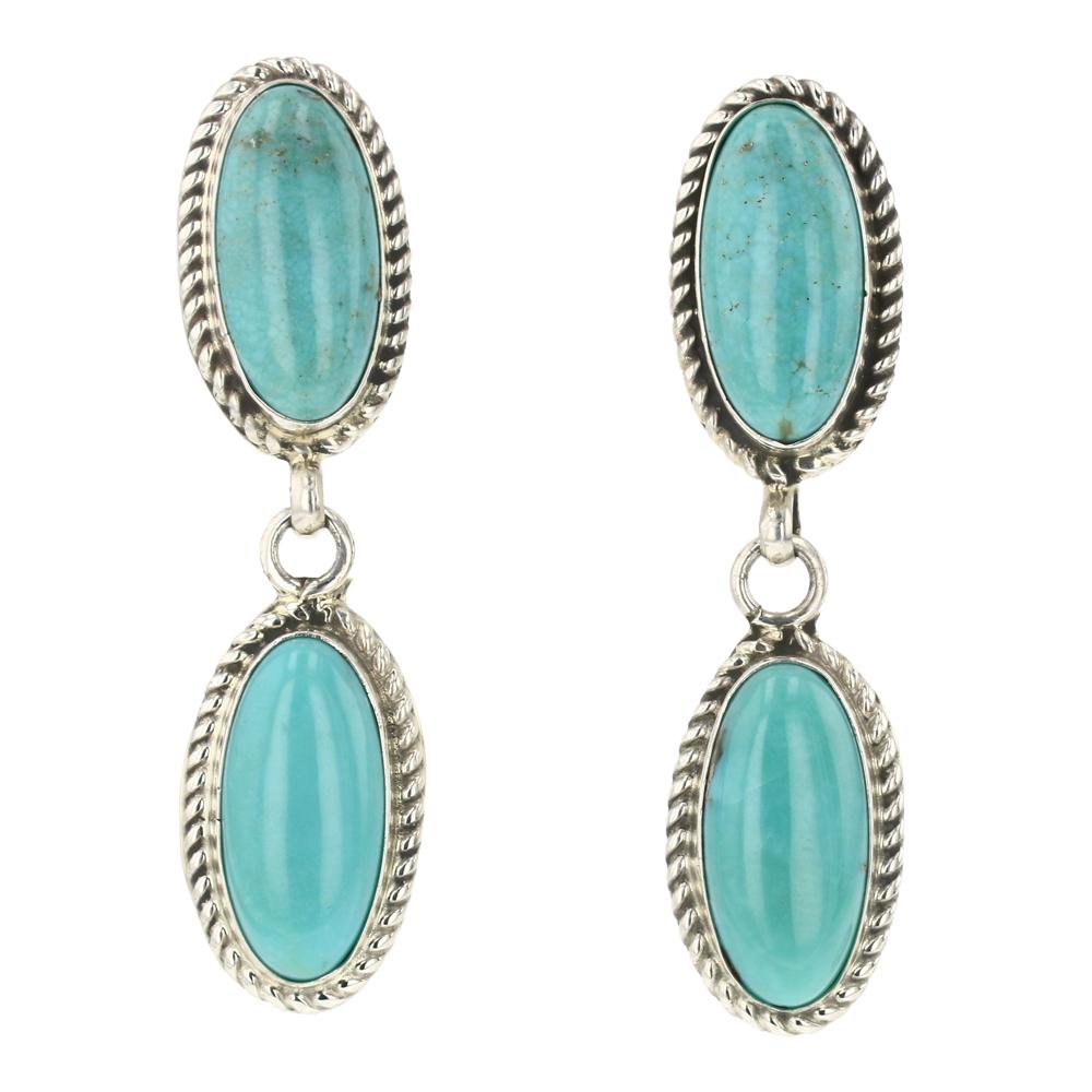 Della Wylie Sonoran Turquoise Earrings (1 of 3)