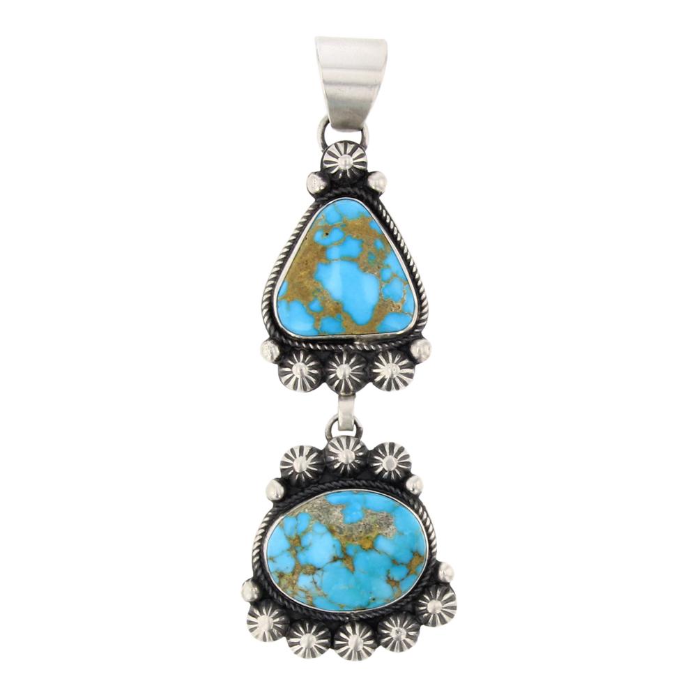 Mary Ellen Turquoise Mountain Turquoise Pendant (1 of 2)