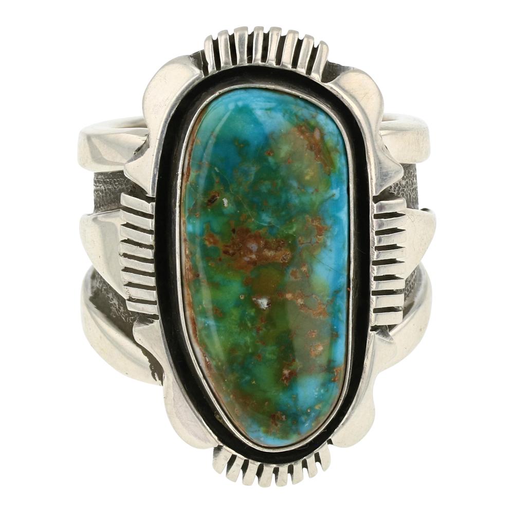 Cooper Willie Royston Turquoise Ring (1 of 4)