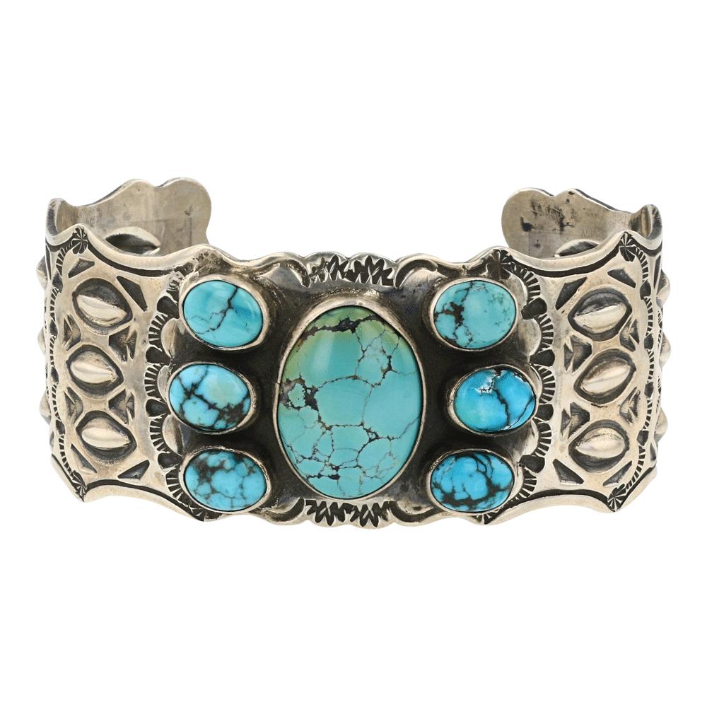 Harold Joe Vintage Turquoise Cuff Bracelet (1 of 4)