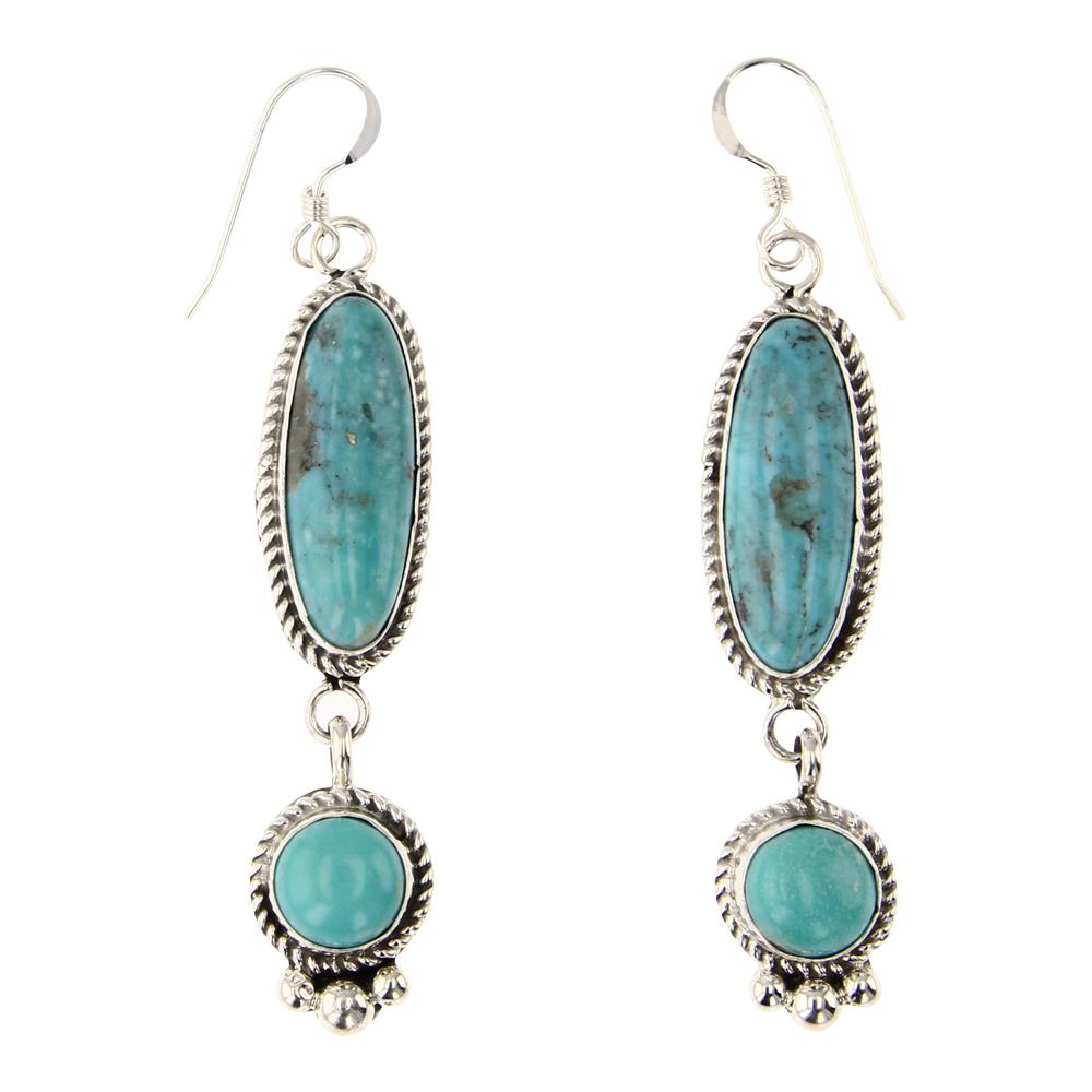 Della Wylie Compitos Turquoise Earrings (1 of 2)
