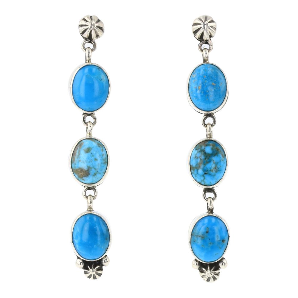 Carol Wylie Kingman Turquoise Earrings (1 of 3)