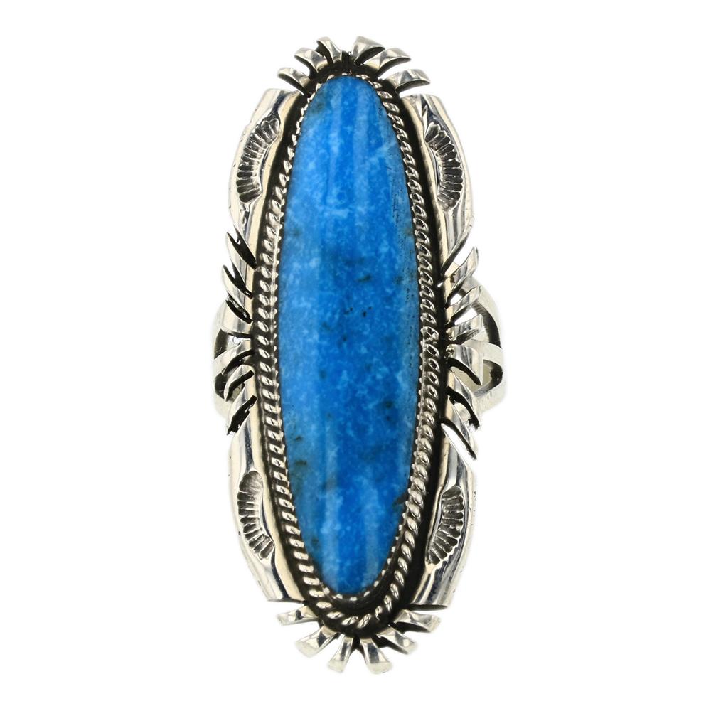 RB Nacozari Turquoise Long Oval Ring (1 of 3)