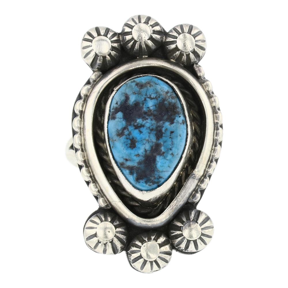 RB Navajo Kingman Turquoise Ring (1 of 3)
