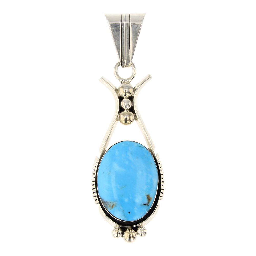 Lambert Livingston Kingman Turquoise Contemporary Pendant (1 of 2)