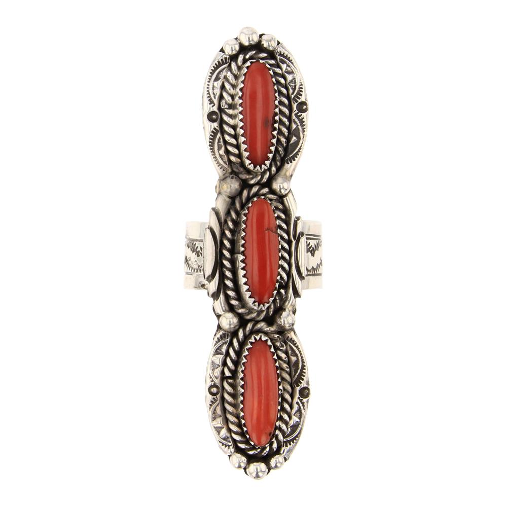Joe Tso Coral Adjustable Ring (1 of 3)
