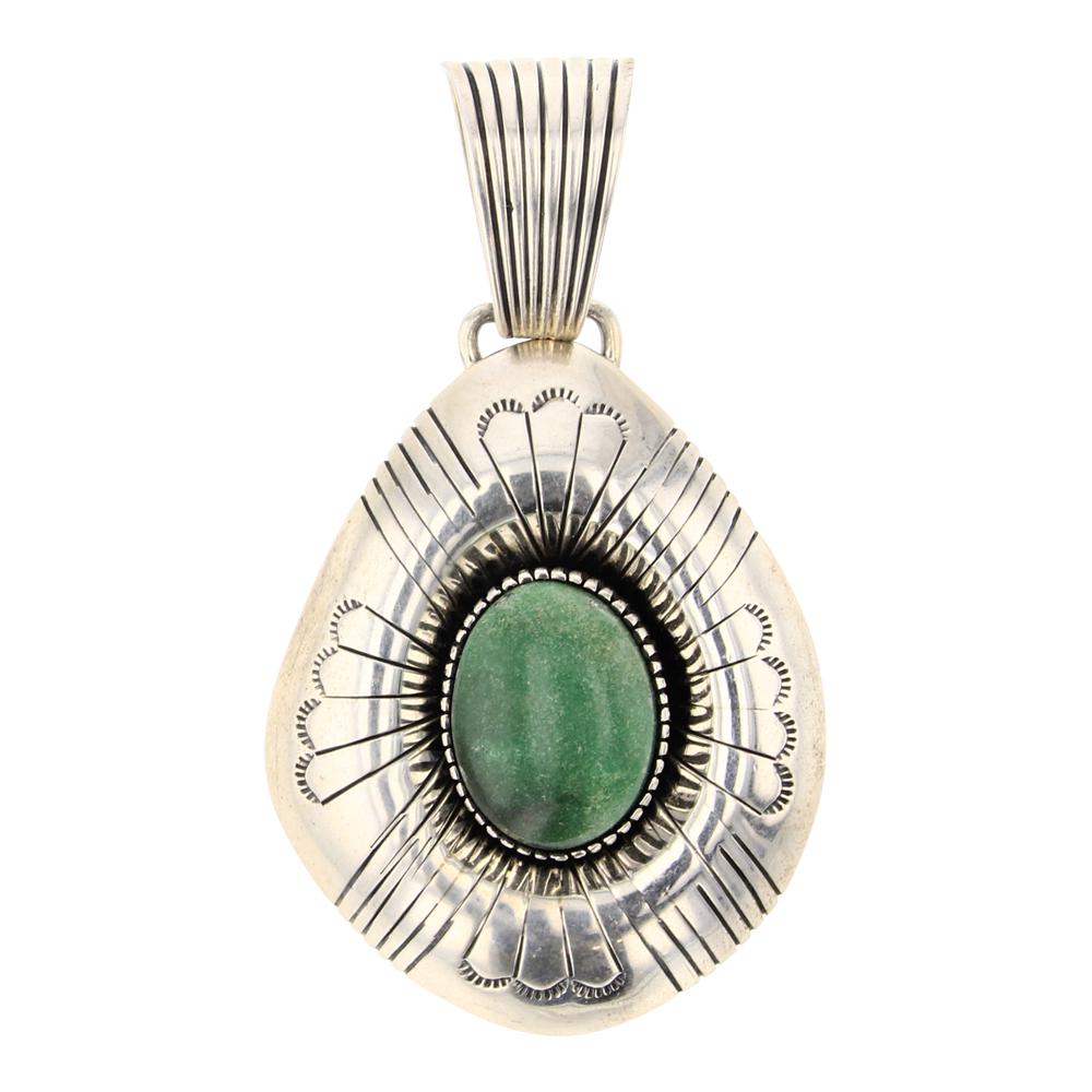 Danny Clark Nevada Turquoise Pendant (1 of 2)