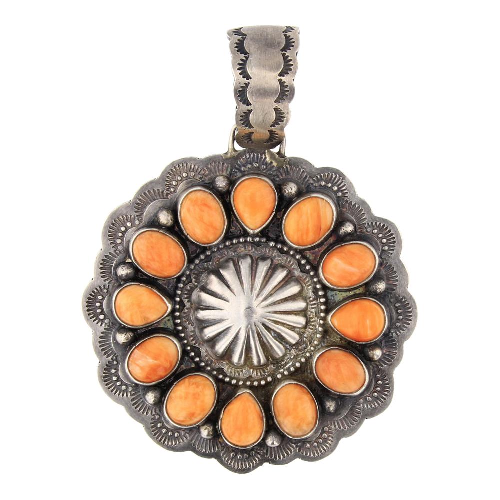 Sheila Tso Spiny Oyster Pendant (1 of 2)