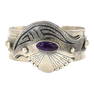 Marita Benally Sugilite Contemporary Cuff Bracelet