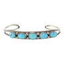 Navajo Kingman Turquoise Bracelet