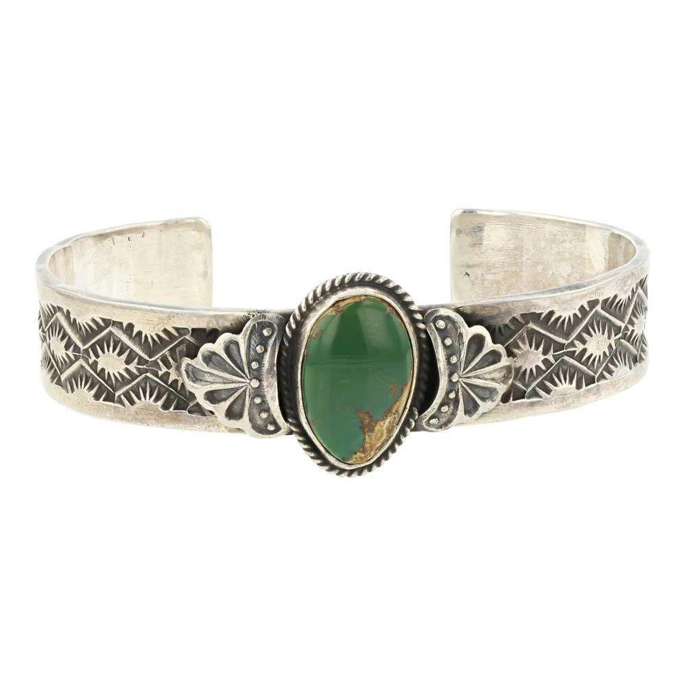 Sunshine Reeves Royston Turquoise Stamp Cuff Bracelet (1 of 4)
