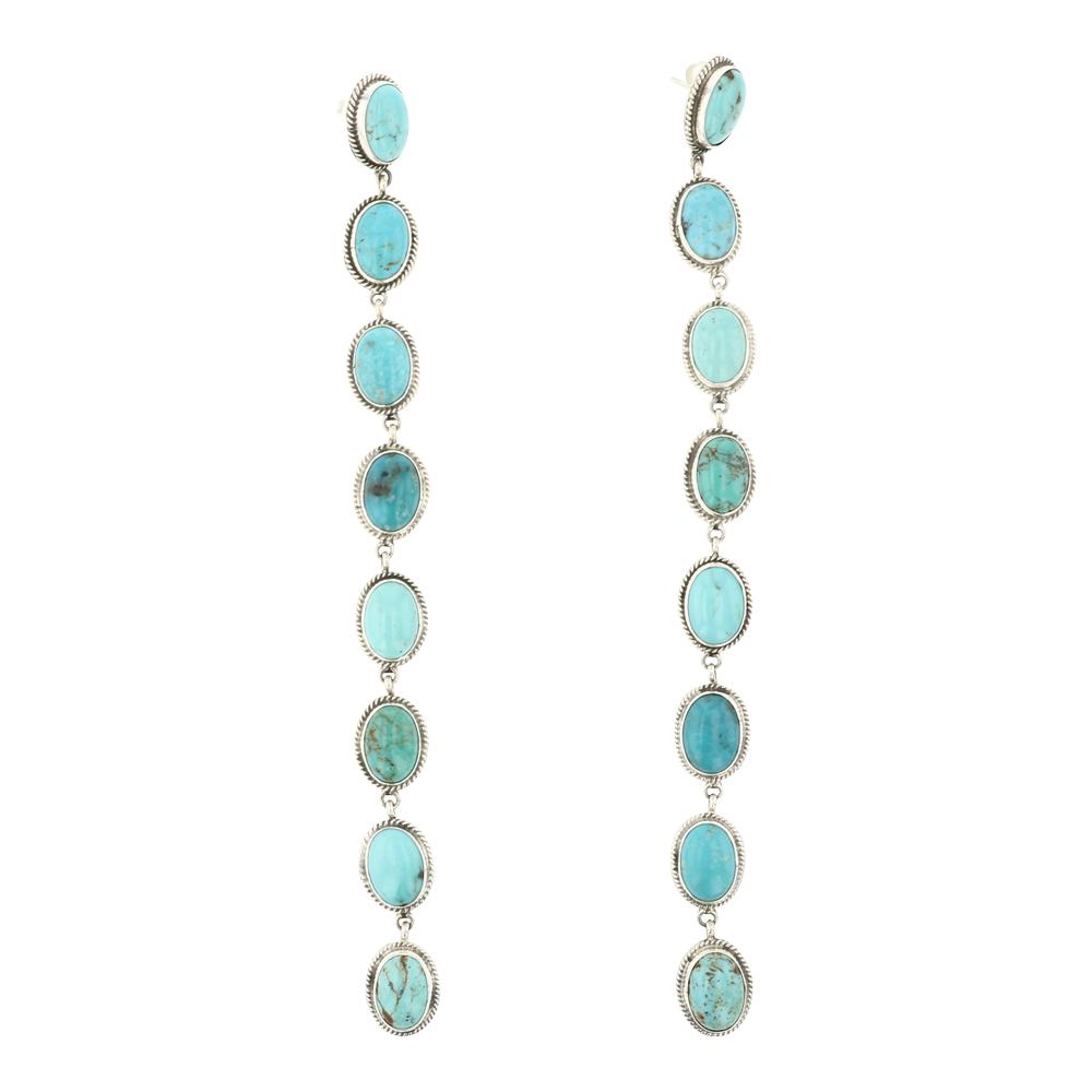 Della Wylie Compitos Turquoise Earrings (1 of 2)
