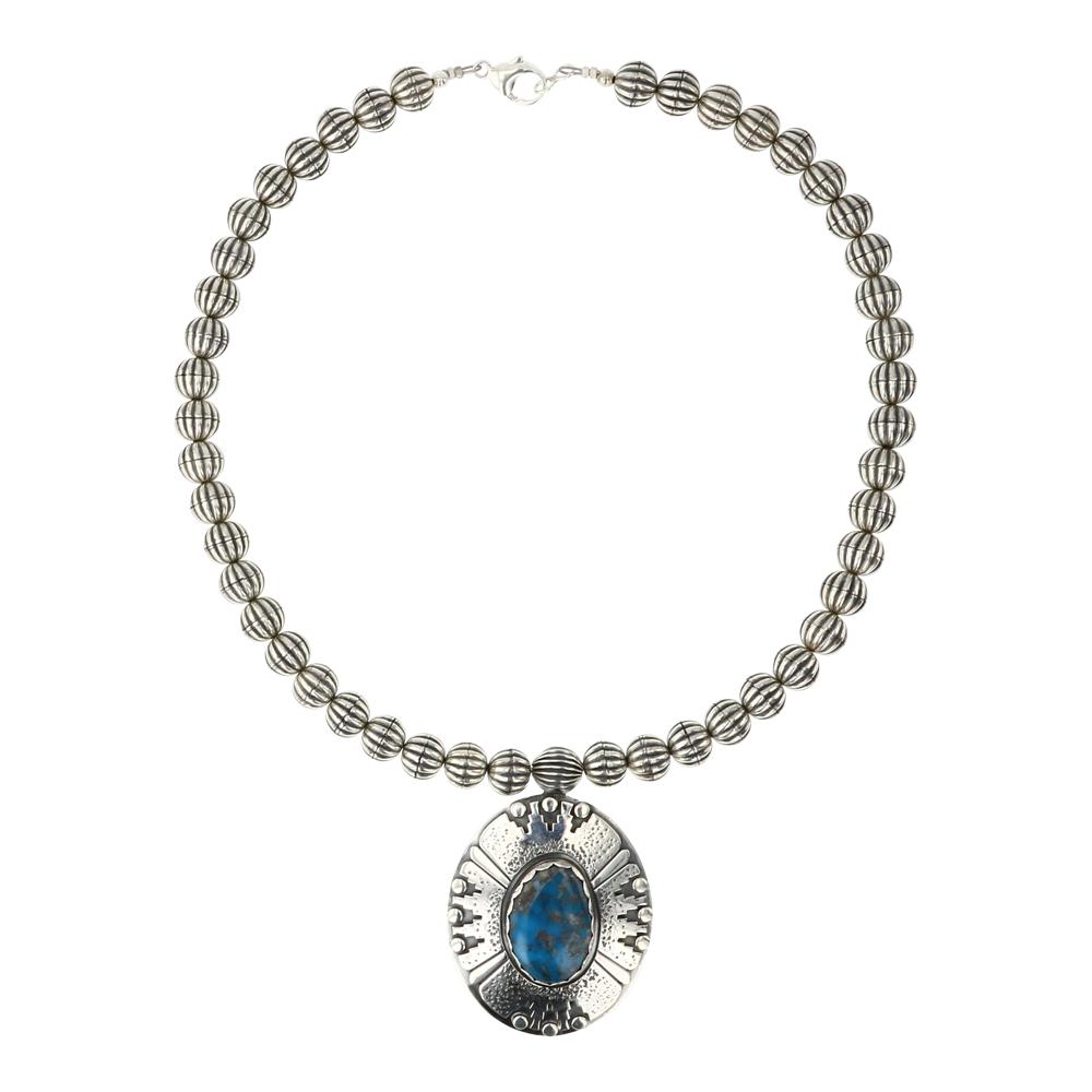 Marita Benally Egyptian Turquoise Necklace (1 of 3)